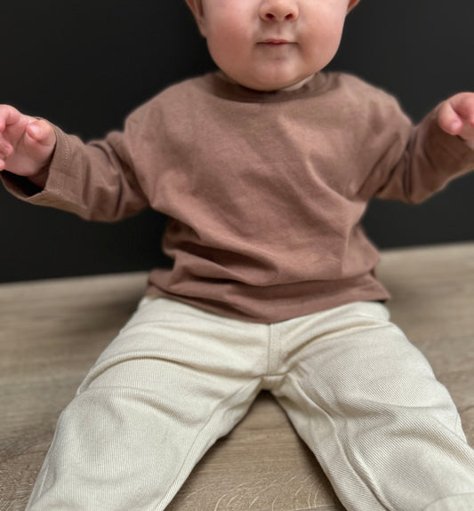 Cocoa Long Sleeved Brown T-Shirt